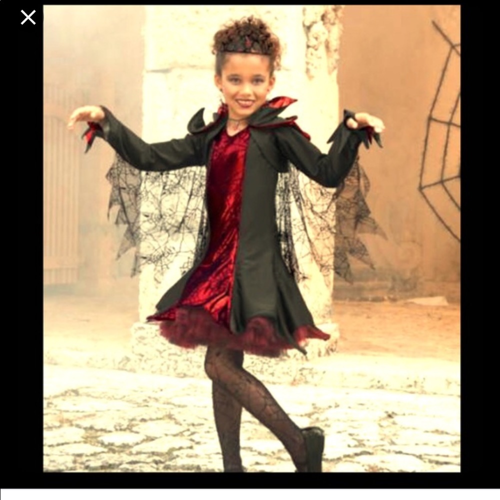 Wishcraft Girls Spider Costume Size8